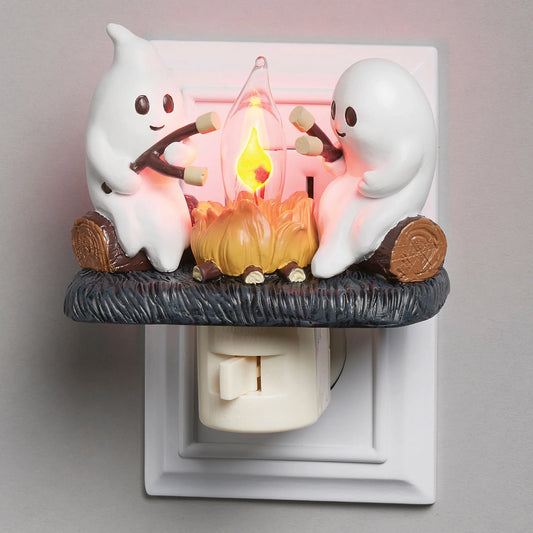 Ghost Campfire Nightlight